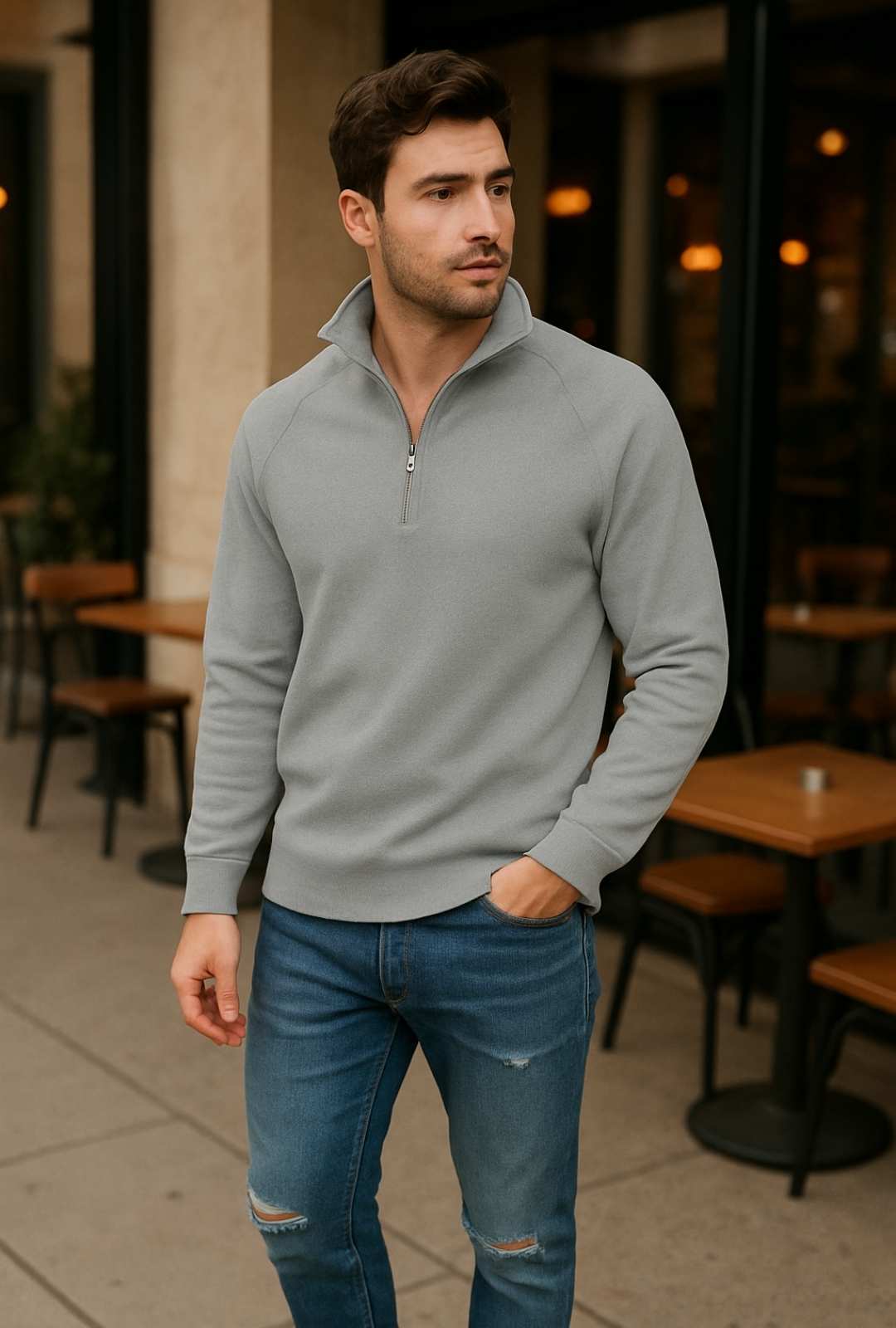 BUZO FIT PARA HOMBRE