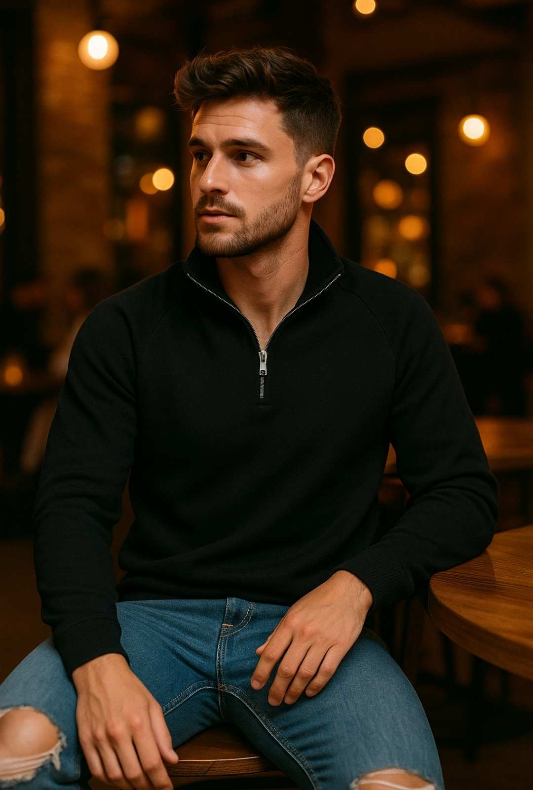 BUZO FIT PARA HOMBRE
