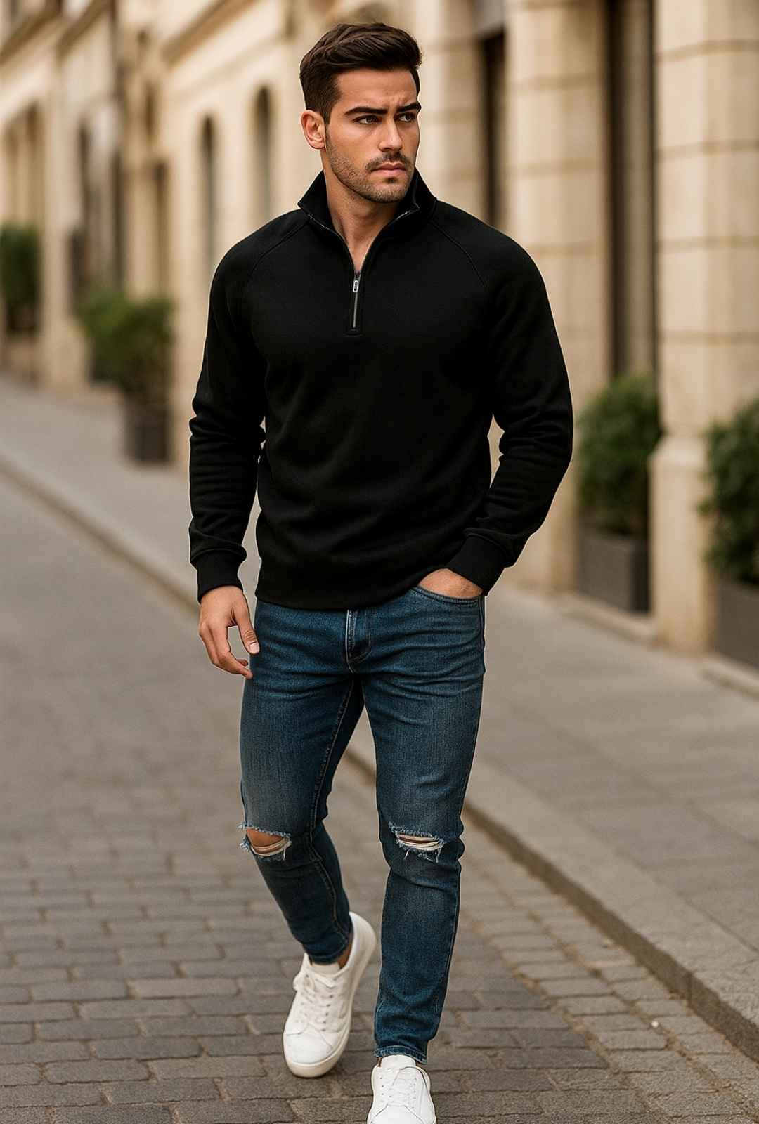 BUZO FIT PARA HOMBRE