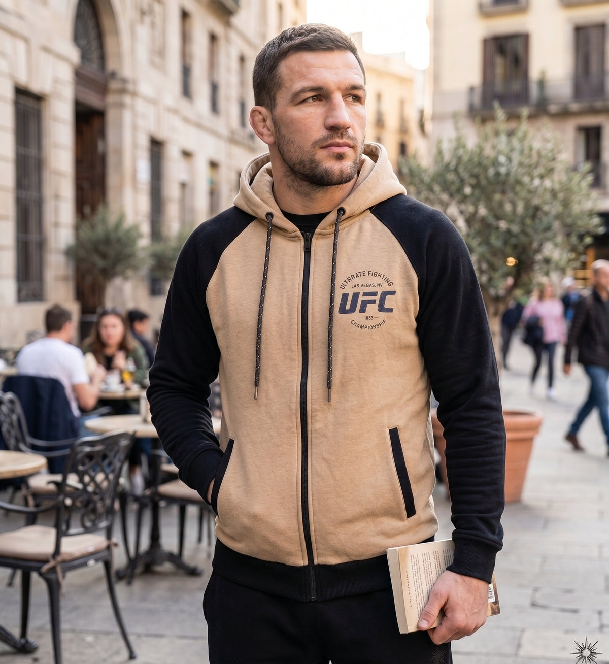 CHAQUETA UFC COMBINADA PARA HOMBRE