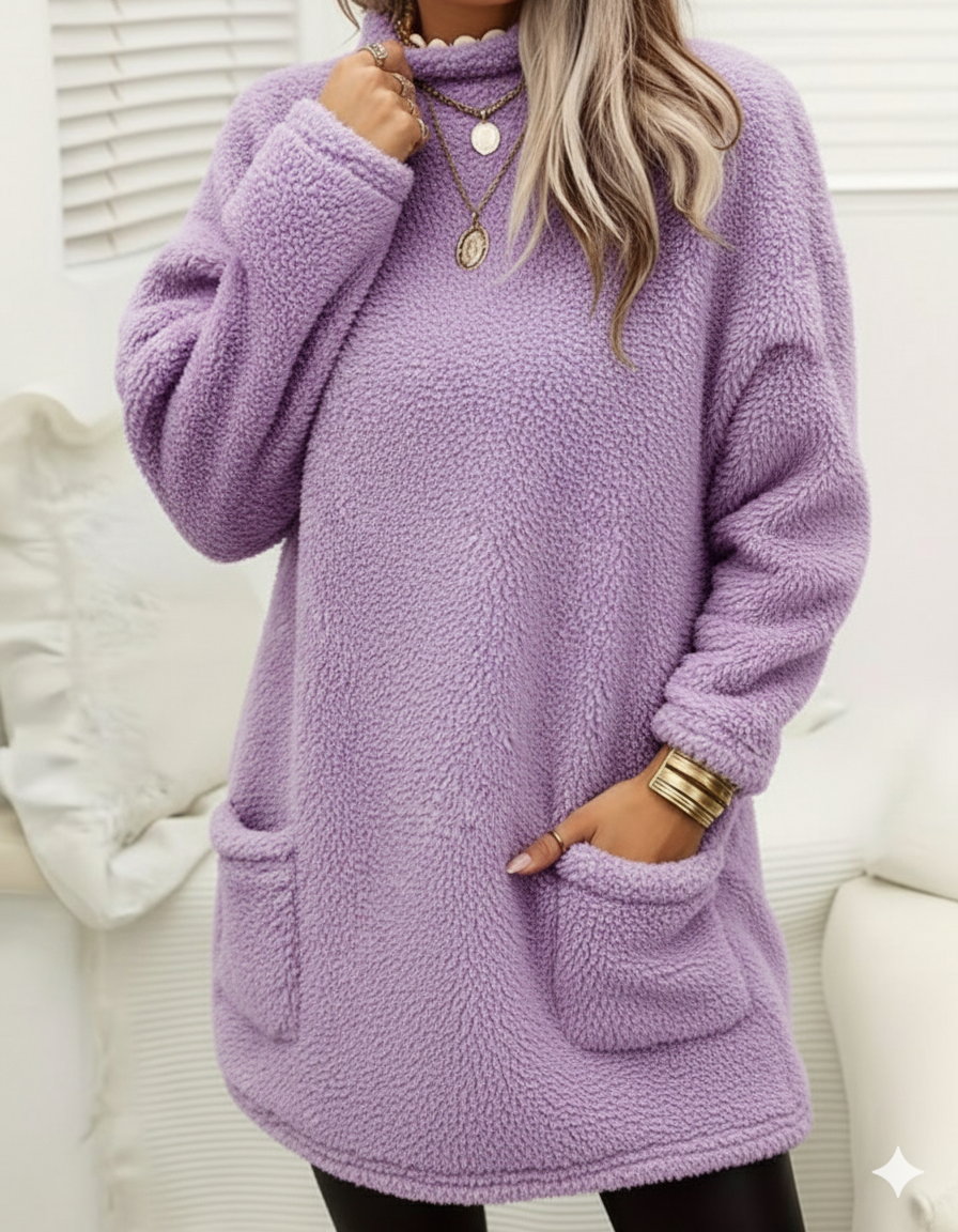 ABRIGO FLEECE PARA MUJER