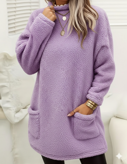 ABRIGO FLEECE PARA MUJER