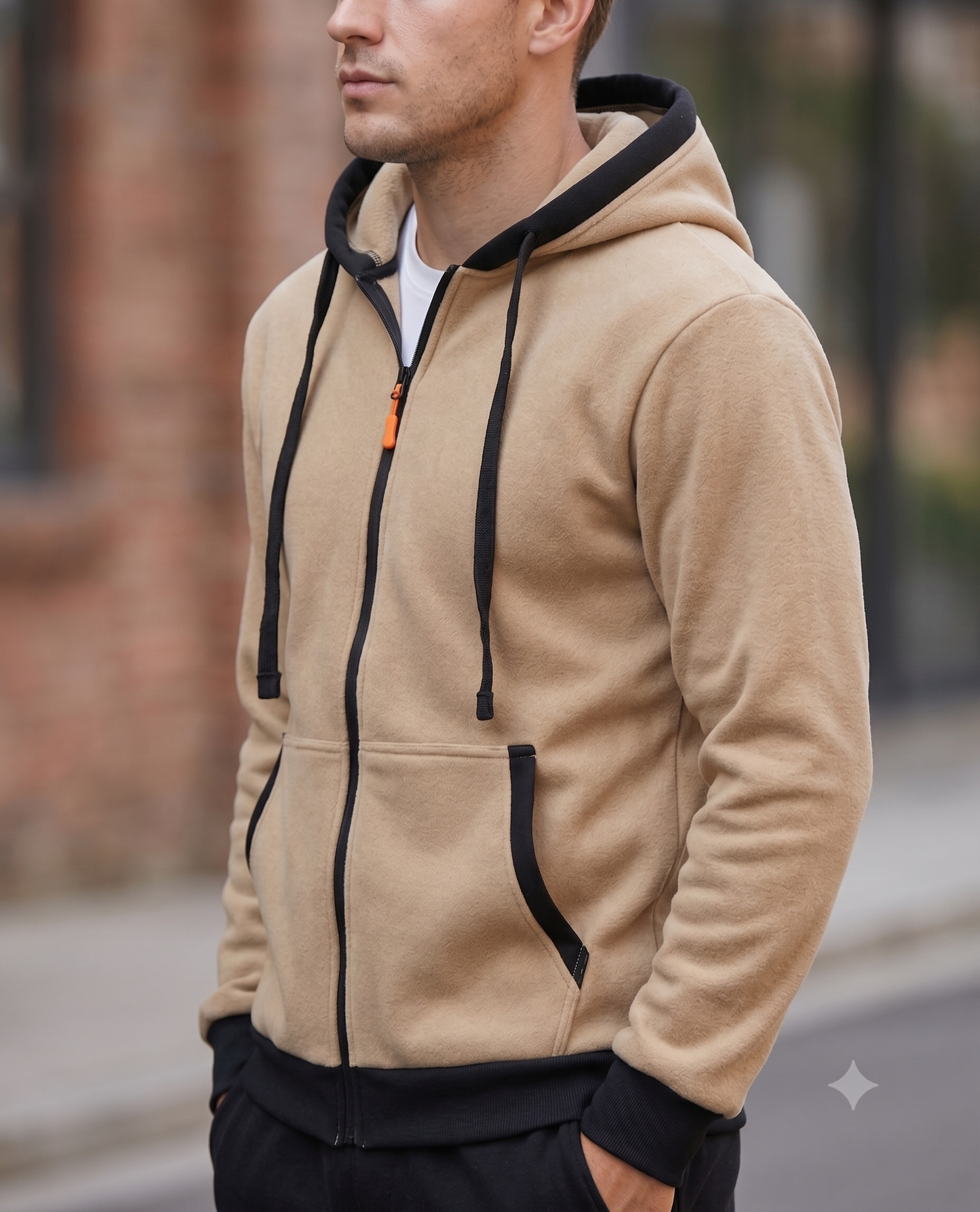 CHAQUETA COMBINADA PARA HOMBRE