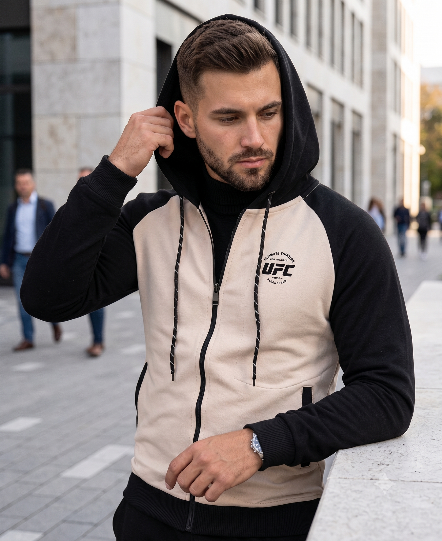 CHAQUETA UFC COMBINADA PARA HOMBRE