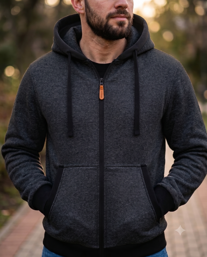 CHAQUETA COMBINADA PARA HOMBRE