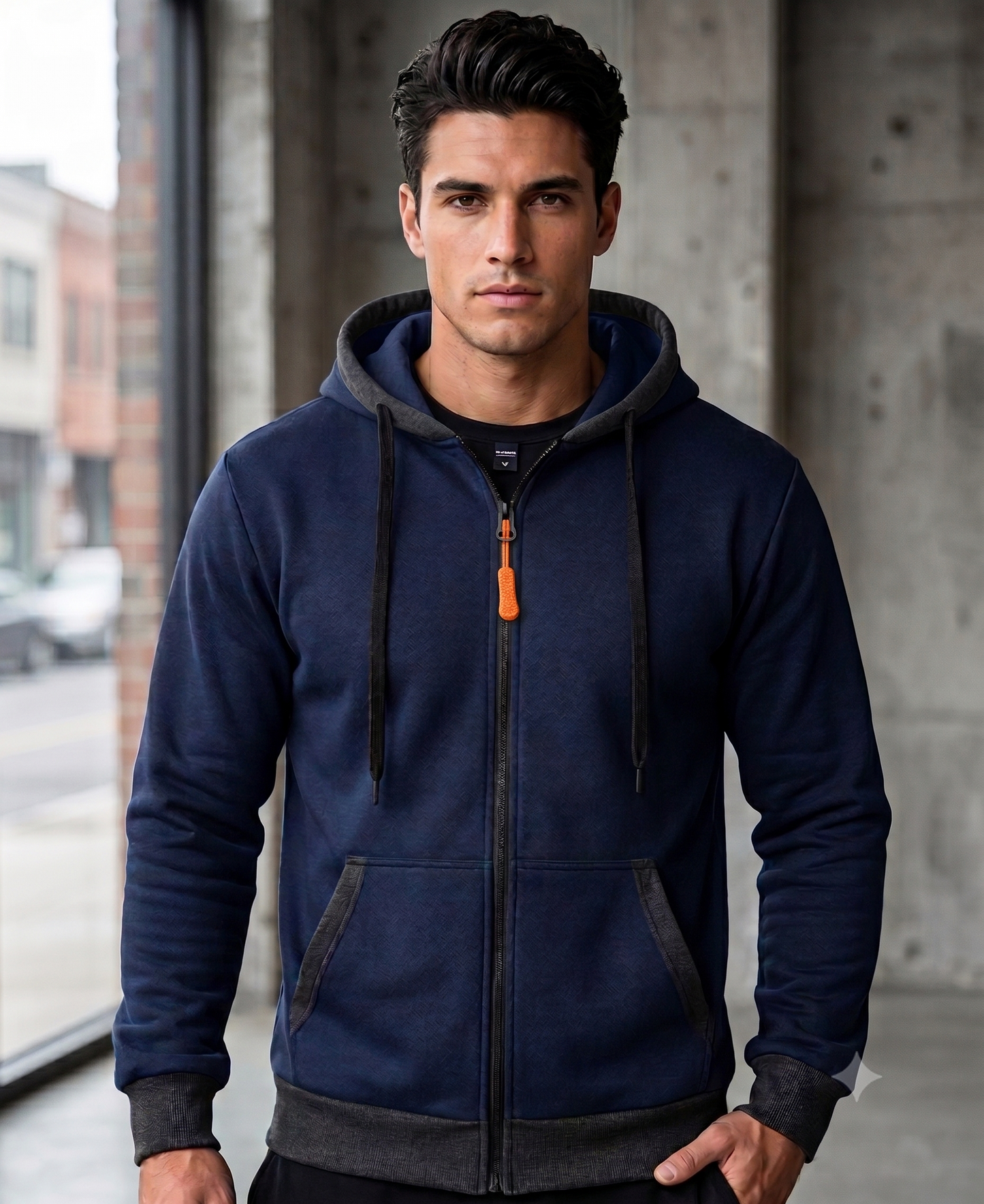 CHAQUETA COMBINADA PARA HOMBRE