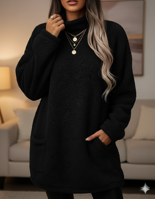 ABRIGO FLEECE PARA MUJER
