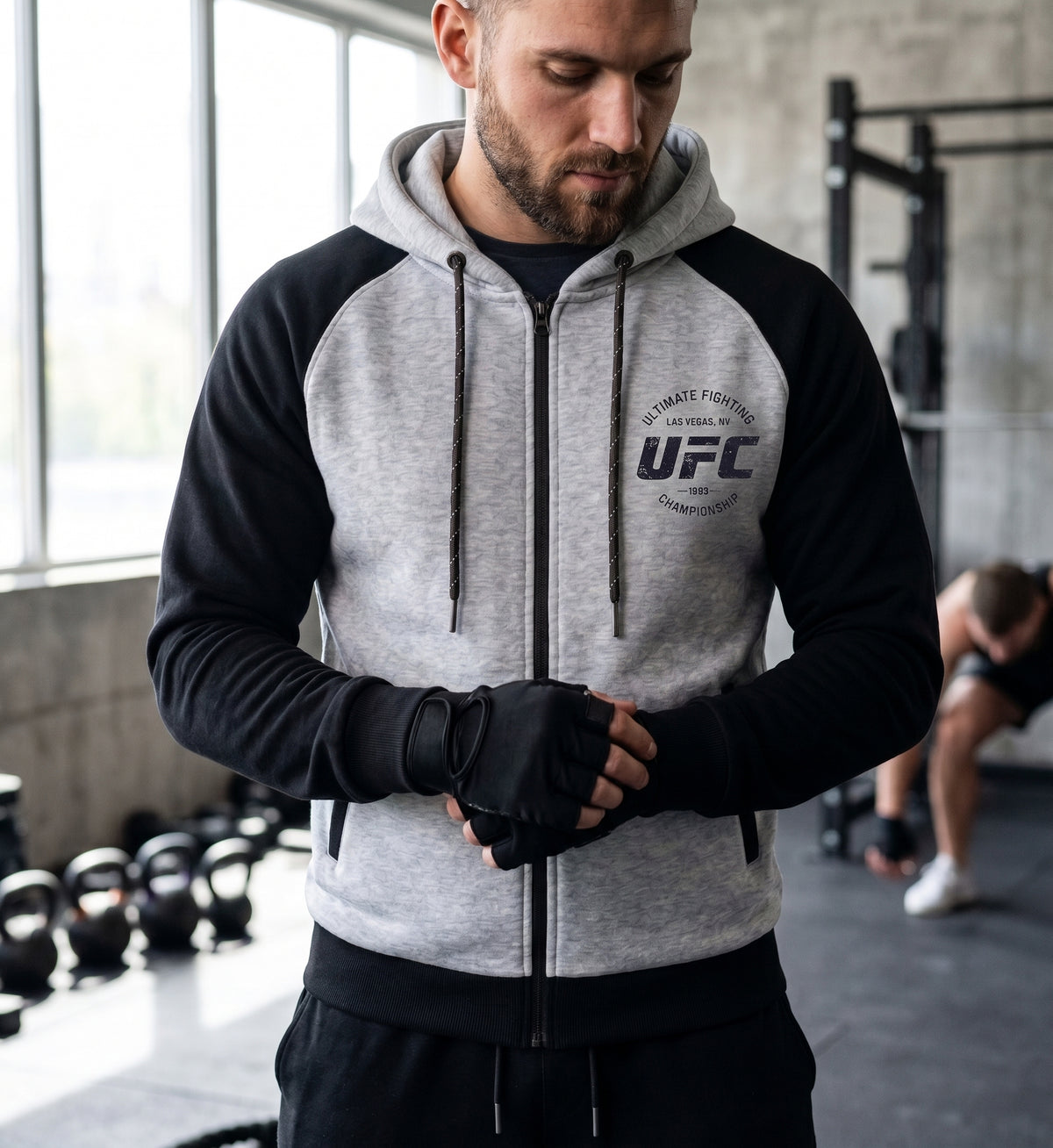 CHAQUETA UFC COMBINADA PARA HOMBRE