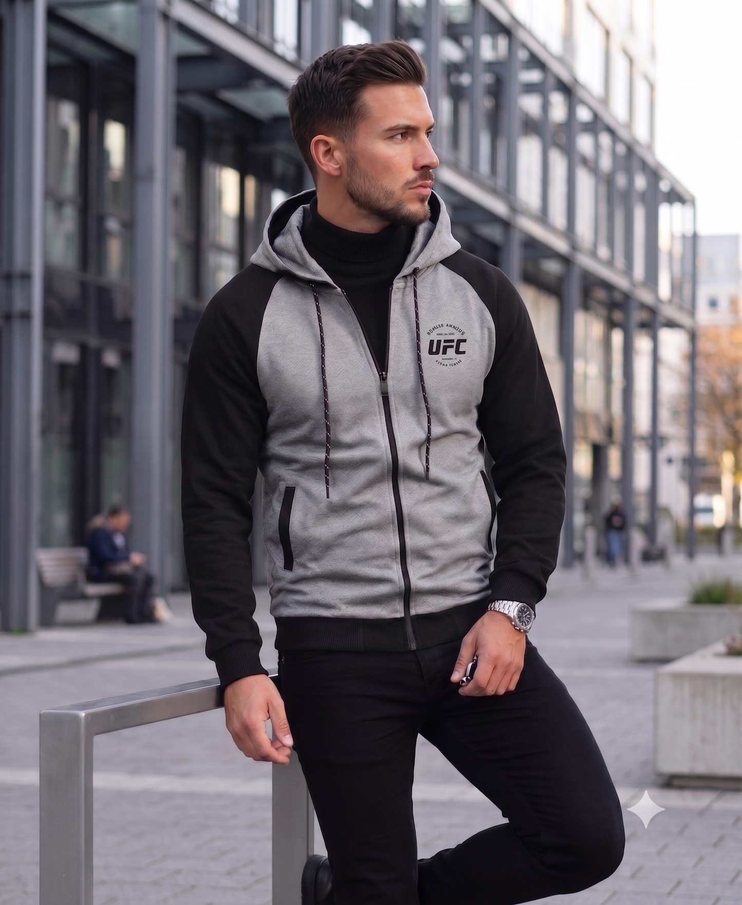 CHAQUETA UFC COMBINADA PARA HOMBRE