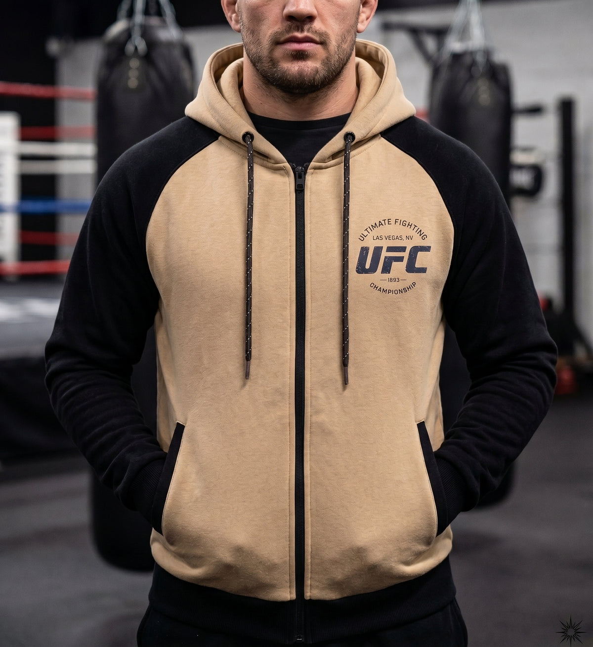 CHAQUETA UFC COMBINADA PARA HOMBRE